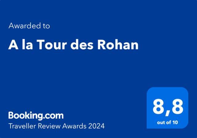 Appartement A La Tour Des Rohan *